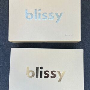 Blissy Silk Pillow Cases (2)- New Never used- Fits Standard Size Pillow